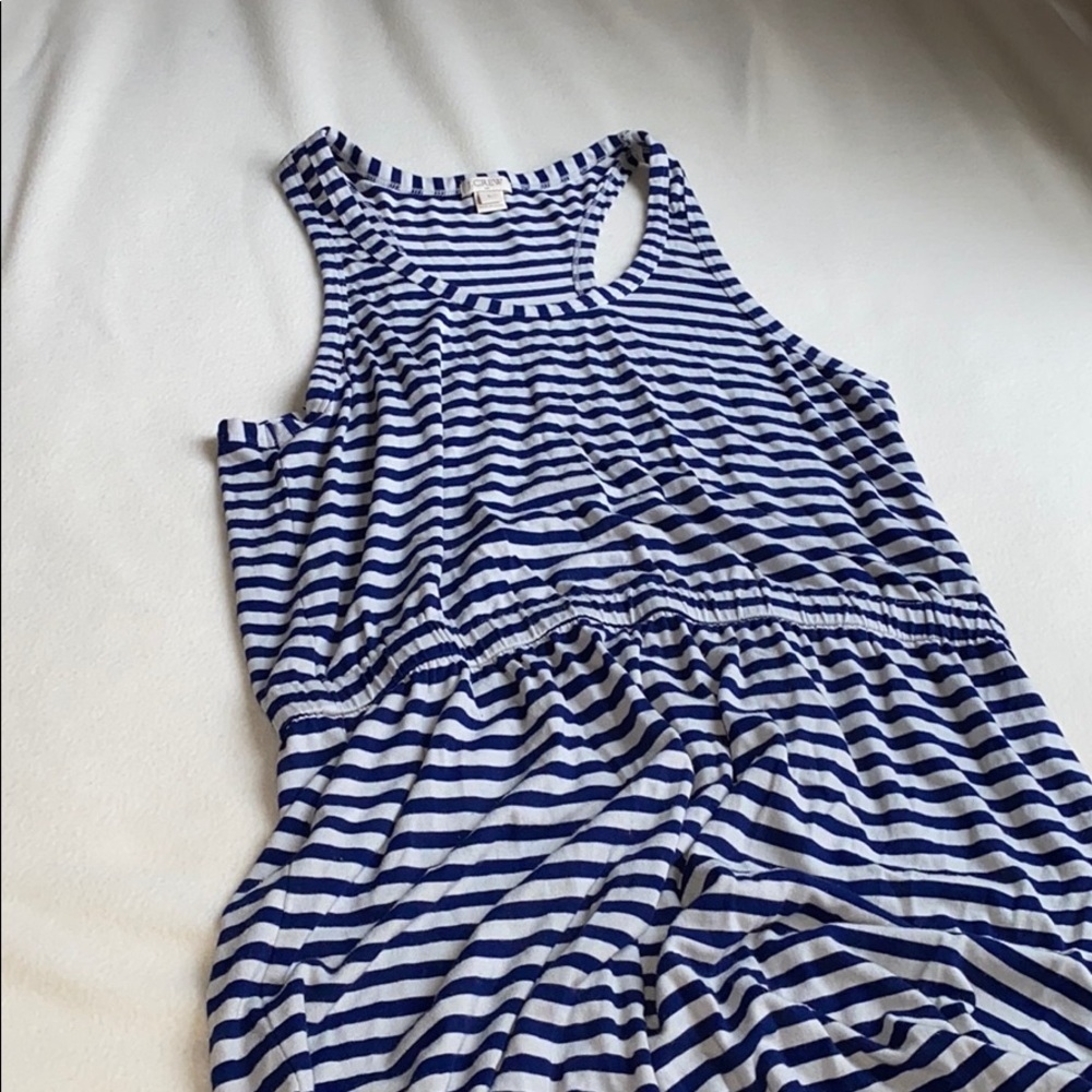 J crew maxi dress with small slits on both sides